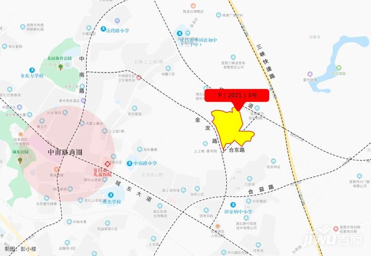 宜昌土地拍卖蕞新消息这一地块起拍仅1061元㎡